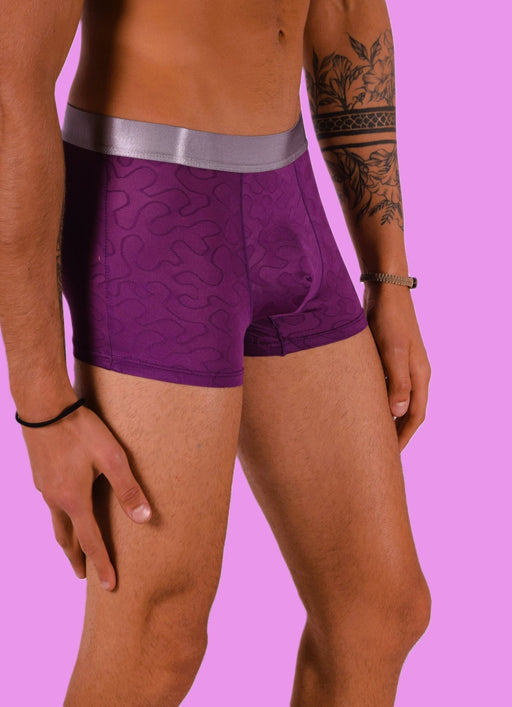 SMU Boxer Sheer Skin Molding Hipster Purple 100715 H624