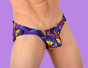 SMU Briefs Pride Mini - Brief Speedo Cut Multi - Colours Lips P02203 H217