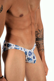SMU Briefs Printed Skulls Mini - Brief in White P01003 H177
