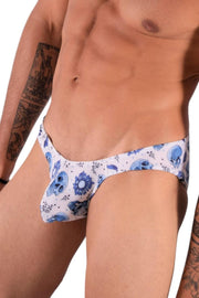 SMU Briefs Printed Skulls Mini - Brief in White P01003 H176