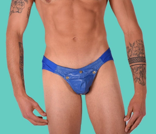 SMU Briefs Rave PeekaBoo With Removable Leather Pouch Royal Brief H77