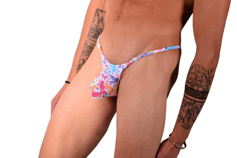 SMU California Swim Tanning O - Ring Thong 100651 MX91