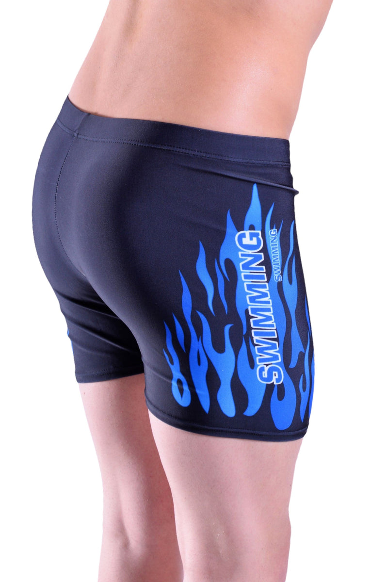 SMU Flames Swim Boxer 28 to 32 inch stretch waist 22035 MX3