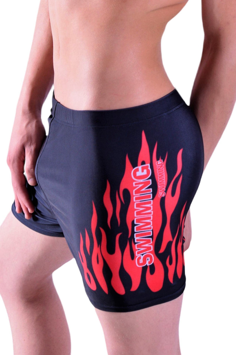 SMU Flames Swim Boxer stretch waist 28-32 inch 22035 MX3