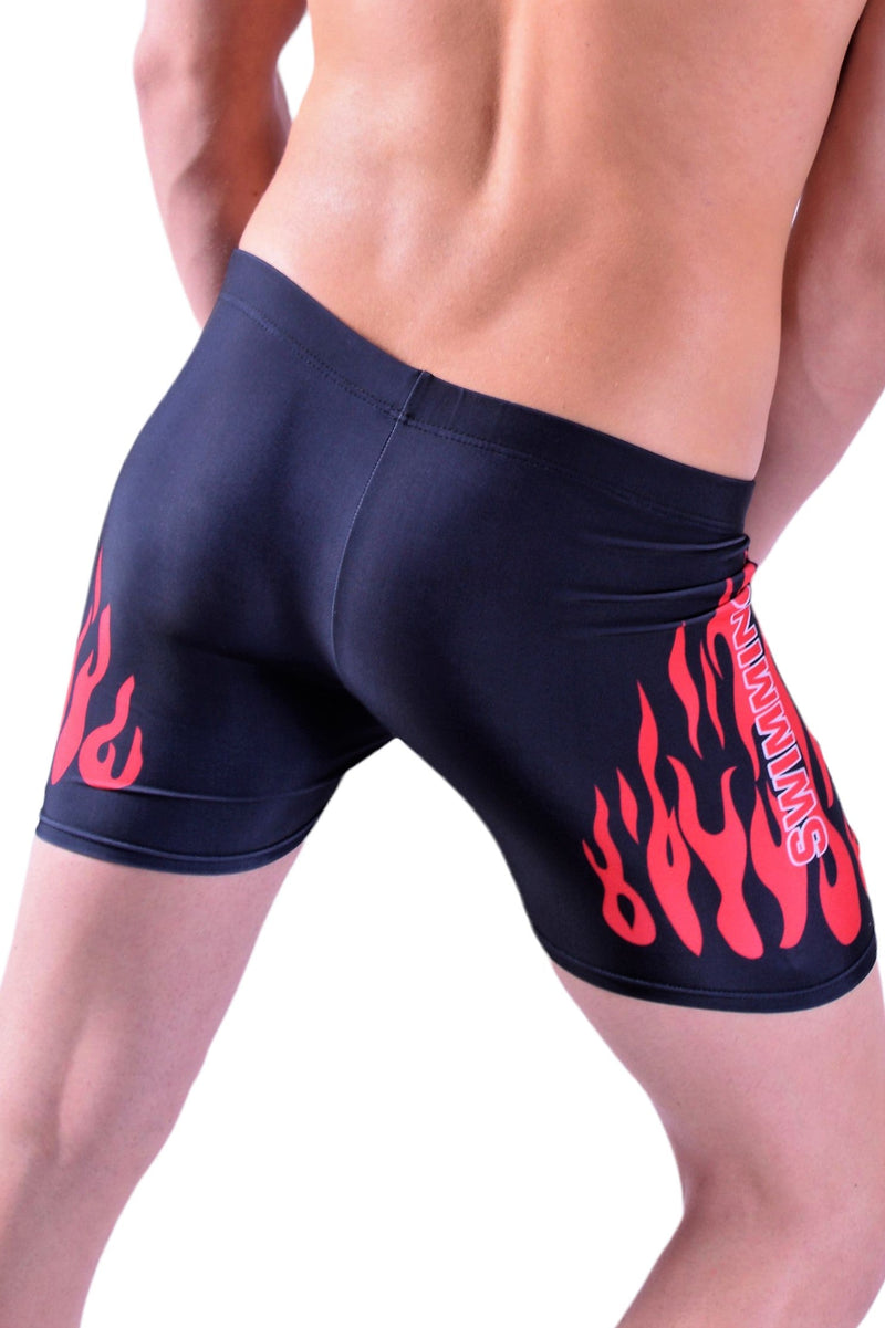 SMU Flames Swim Boxer stretch waist 28-32 inch 22035 MX3