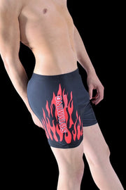 SMU Flames Swim Boxer stretch waist 28-32 inch 22035 MX3