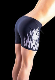 SMU Flames Swim Boxer stretch waist 28-32 inch 22035 MX3