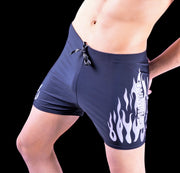 SMU Flames Swim Boxer stretch waist 28-32 inch 22035 MX3