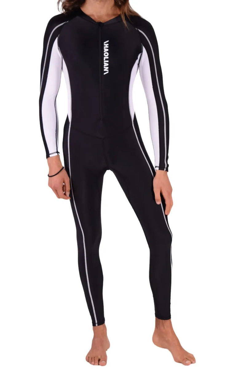 SMU Full Singlet Bodysuit Competition Swimwear Diving Wetsuit Singlet Black 15