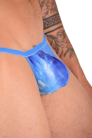 SMU Proud Tiny Tanning Walk Around G - String Light Blue H072
