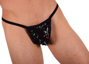 SMU Splash Tiny G-String Black D-100614 8
