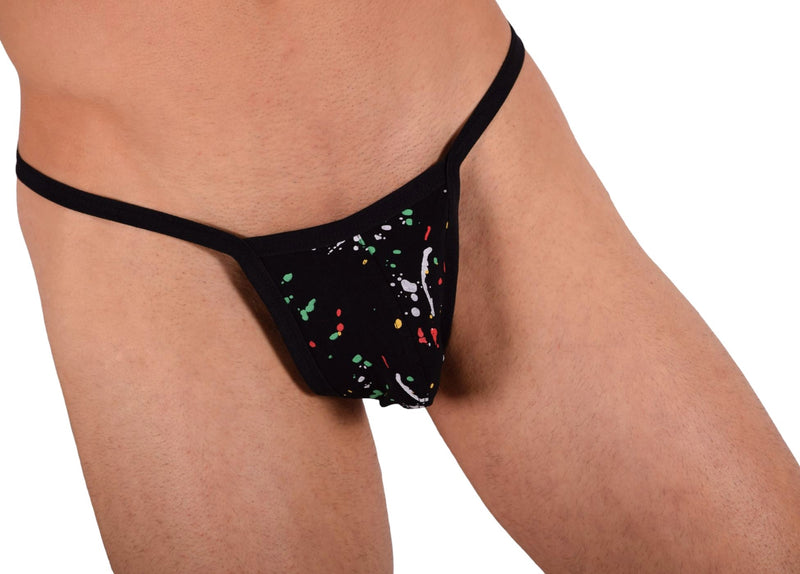 SMU Splash Tiny G-String Black D-100614 8