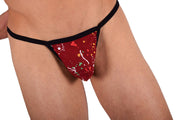 SMU Splash Tiny G-String Wine D-100614 8