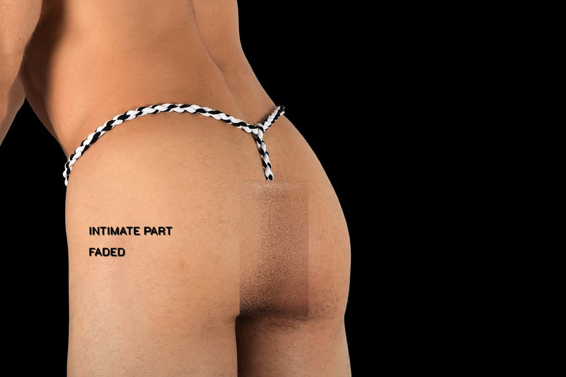 SMU Sumo Rope Thong Head Band Black 4827 MX4