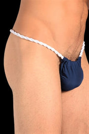 SMU Sumo Rope Thongs  Navy 4828 MX6
