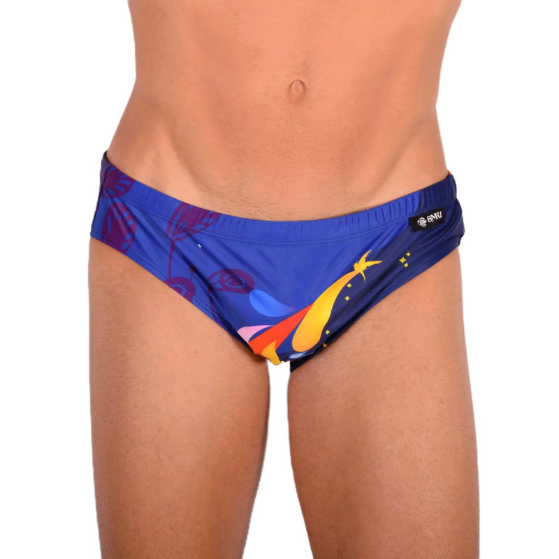 SMU Swim Brief Deep Blue 33661 MX151