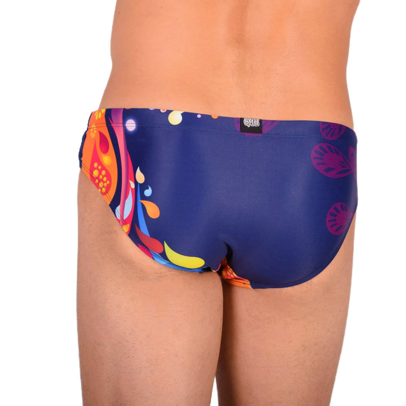 SMU Swim Brief Deep Blue 33661 MX153