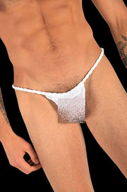 SMU Thongs Limited Sumo-Rope White Thongs 4828 MX6