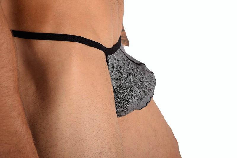 SMU Tiny Tanning G-String Pale Charcoal Print MX5 21