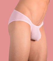 SMU Underwear Mini Sheer Pastel Pink Brief 33374 MX116