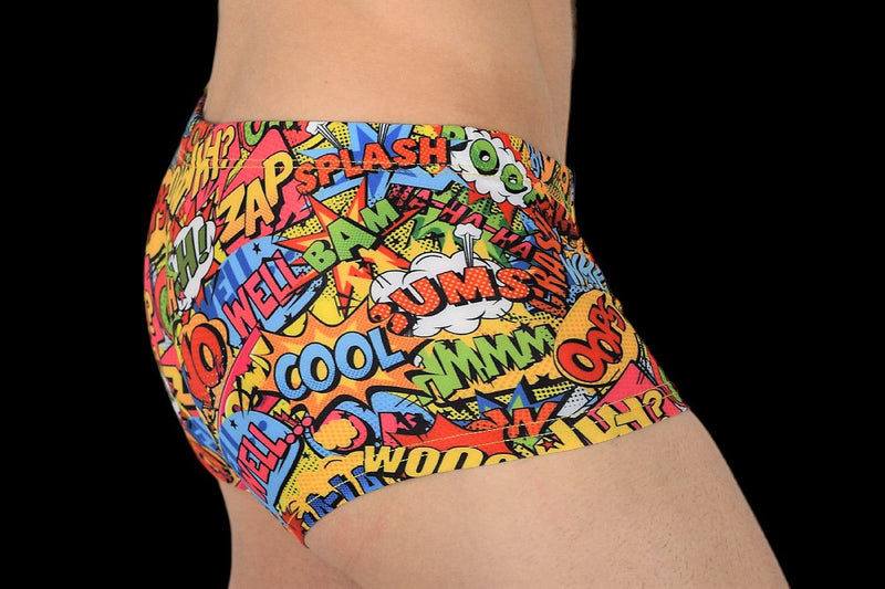 SMU Verbal Mini Boxer Brief sporty cut Multi color P01005 H46