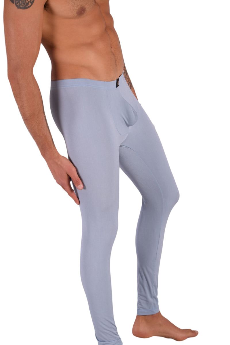 SMU Mens Legging Tight Fit Smoothie Blue S/M 12569 MX8