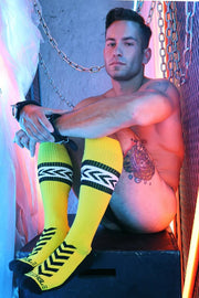 Socks BREEDWELL Daddy's Favorite Long Socks O/S in Yellow 532