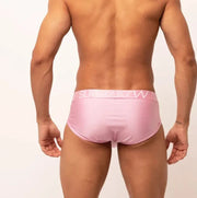 SUKREW Apex Brief Low-Rise Front Rounded Cupping Pouch Soft Pink Briefs 19