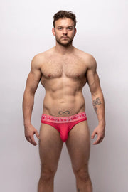 SUKREW Briefs Classic Stetchy Unlined Contoured Pouch in Deep Coral