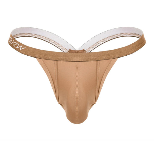 SUKREW Bubble Thong Rounded Cupping Pouch Low - Rise Thongs in Cortado 301