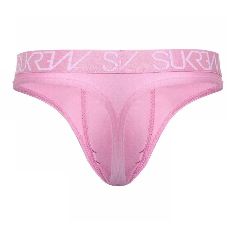 SUKREW Classic Thongs Unlined With Large Contoured Pouch in Soft Pink 23