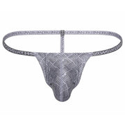 SUKREW G - String With Rounded Cupping Pouch Stretchy String Checker 301