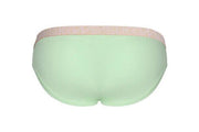 SUKREW Super Low - Rise Briefs Extra Stretchy Unlined Brief Light Green 32