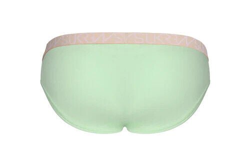 SUKREW Super Low - Rise Briefs Extra Stretchy Unlined Brief Light Green 32