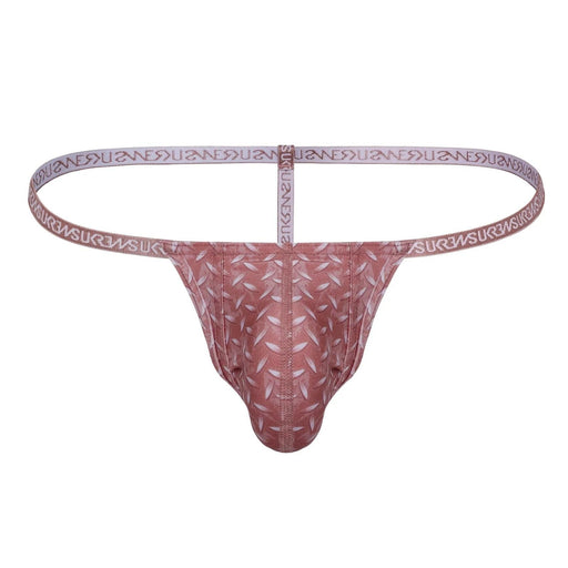 SUKREW Unlined Stretchy G - String With Rounded Cupping Pouch in Diamond 301