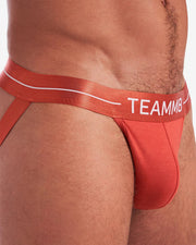 TEAMM8 ICON Modal Jock Quick Dry Low - Rise Jockstrap in Light Chili 234