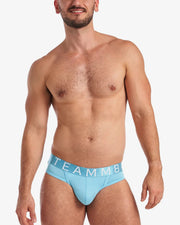 TEAMM8 Jockstrap Spartacus 2.0 Low-Rise Athletic Jock in Blue Atoll