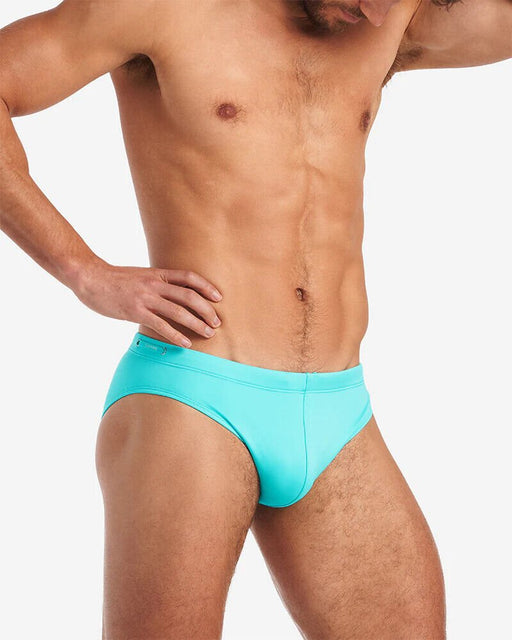 TEAMM8 Swim - Briefs Grid Signature Inner Tie - Cord Swimwear Bondi Blue2