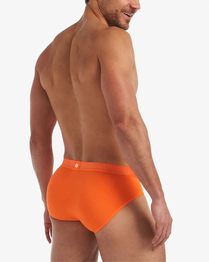 TEAMM8 You Bamboo Briefs Low-Rise Body Enhancing Cut in Orange Peel 21