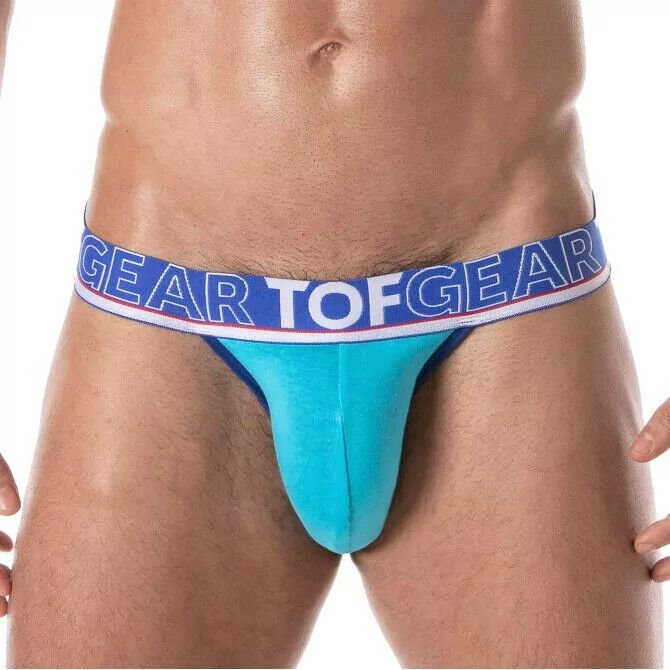 TOF PARIS Champion Jockstrap Unlined Pouch Soft Cotton Jock Turquoise 793