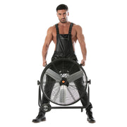 TOF PARIS Kinky Original Faux Leather Overalls Pants Zip-pocket Adjustable