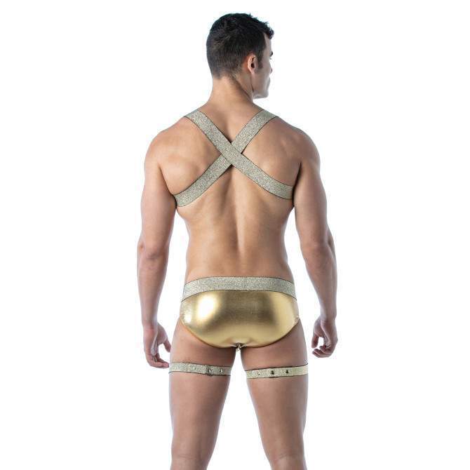 TOF PARIS Magic Leg Harness Magic Garter Belts Inspire Gold ( 1 - INDIVIDUALY)