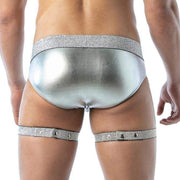 TOF PARIS Magic Leg Harness Magic Garter Belts Inspire Silver ( 1 - INDIVIDUALY)