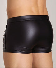 XL GREGG HOMME ROCKSTAR STUDDED LEATHER LOOK BOXER BRIEF 110005 96