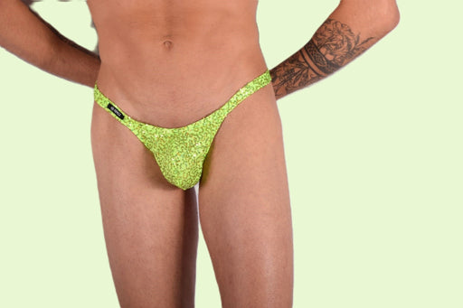 XL SMU Mens Flash Thong NEON 33453 MX111