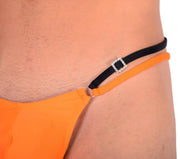 XL SMU Sensual Party Orange Thong 33549 MX135