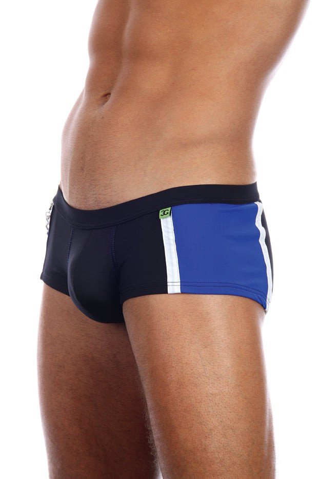 XS Gregg Homme Swim Short 3G Fiction Swimwear Boxer Black 77235 1063