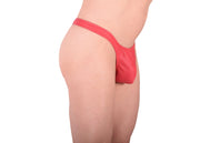 XS SMU Leather Thong Red 52404 MX9 - 123