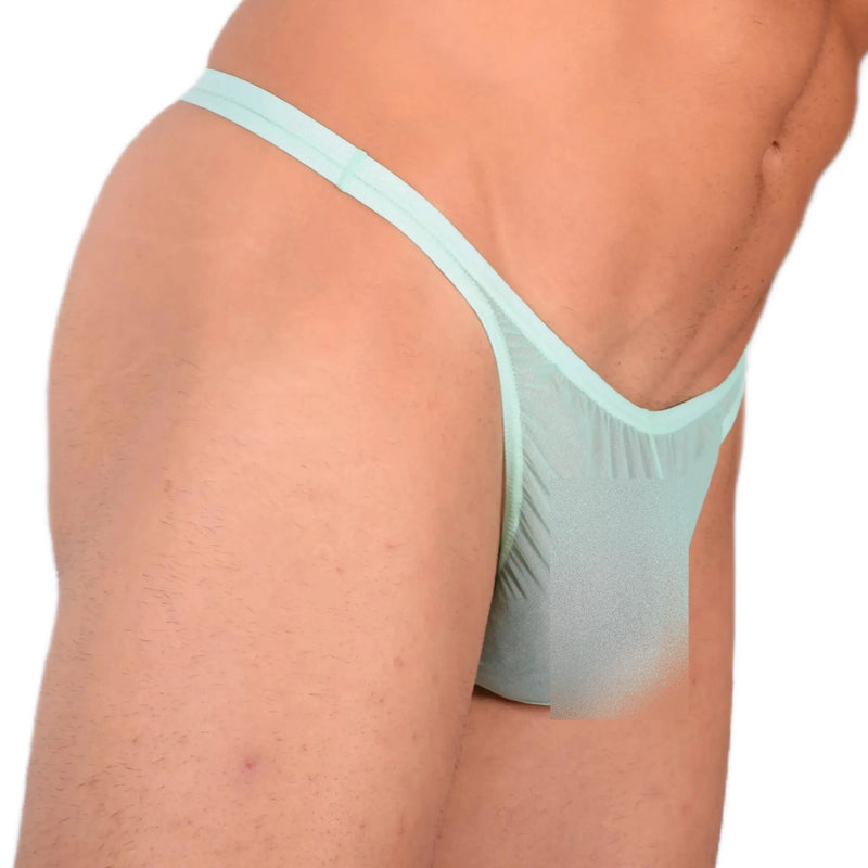 XS SMU Sensual C - Thru Thong Turquoise 33566 MX131