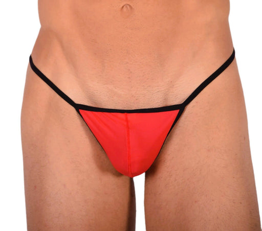 XS SMU Tanning Walking around sheer Red String MX19 340211